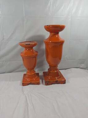 Vintage Halloween-Fall Candle holder decor